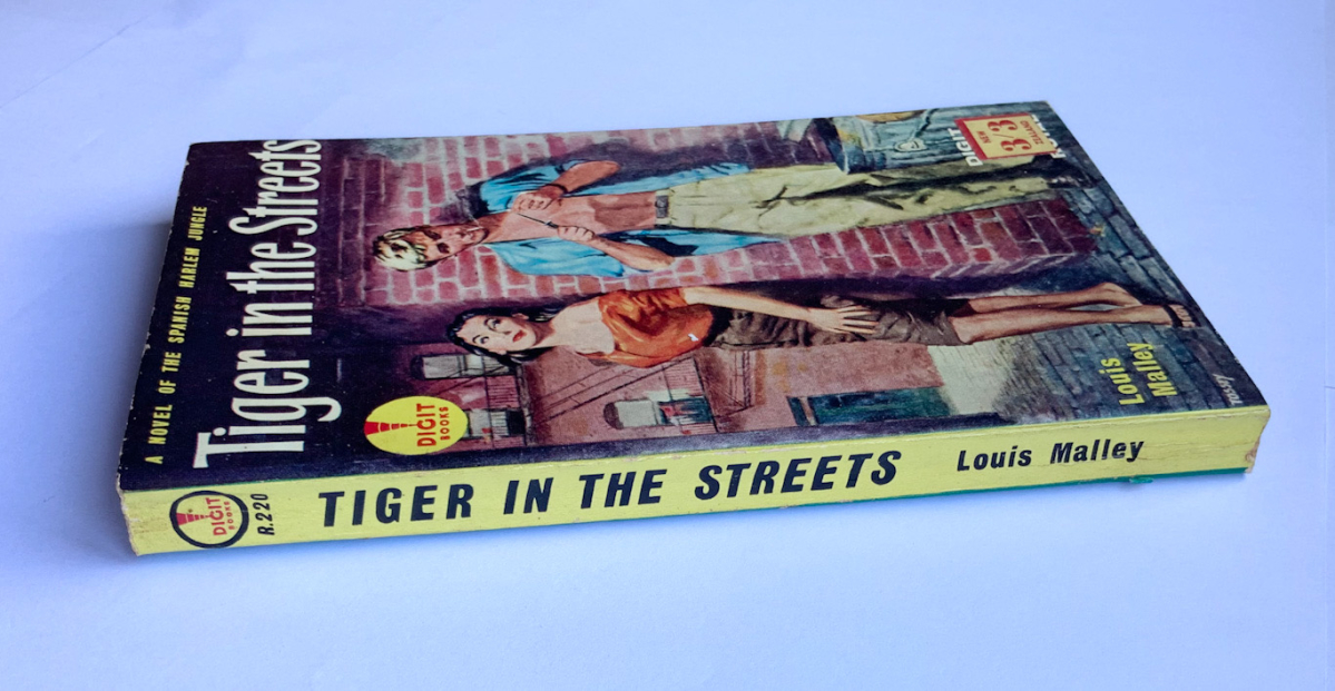TIGER IN THE STREETS English crime pulp fiction book 1957